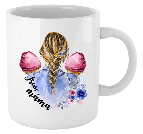 Hrnek Jsem máma - dvě holčičky