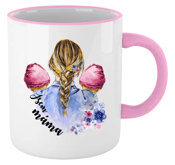 Hrnek Jsem máma - dvě holčičky