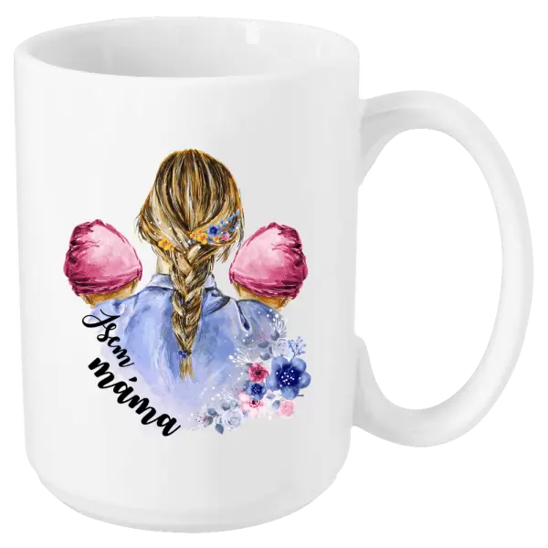 Hrnek Jsem máma - dvě holčičky