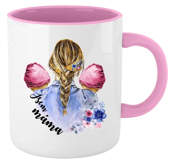 Hrnek Jsem máma - dvě holčičky