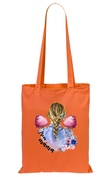 Látková taška Jsem máma - dvě holčičky