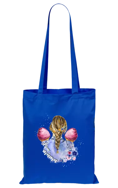 Látková taška Jsem máma - dvě holčičky