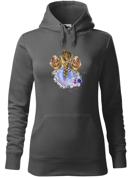Dámská mikina Jsem máma - dvě holky