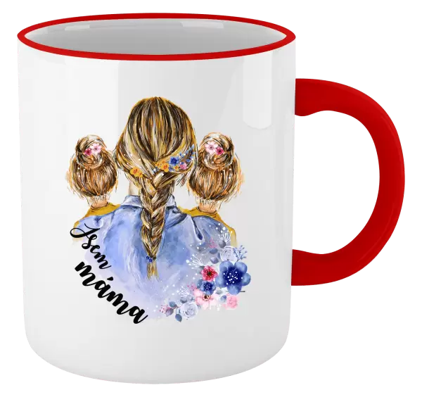Hrnek Jsem máma - dvě holky