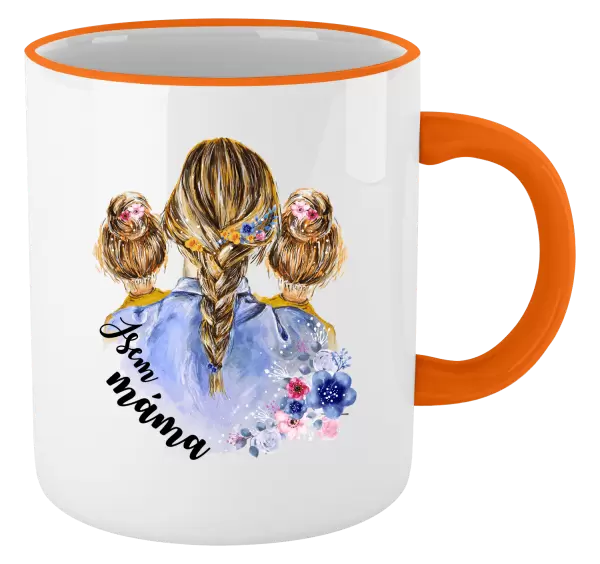 Hrnek Jsem máma - dvě holky