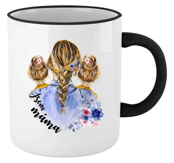 Hrnek Jsem máma - dvě holky