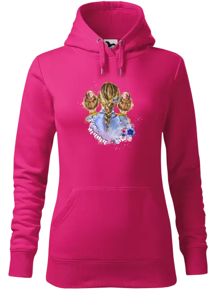 Dámská mikina Jsem máma - dvě holky