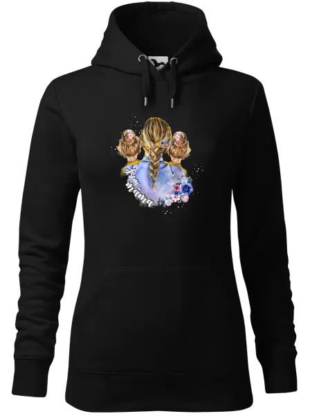 Dámská mikina Jsem máma - dvě holky