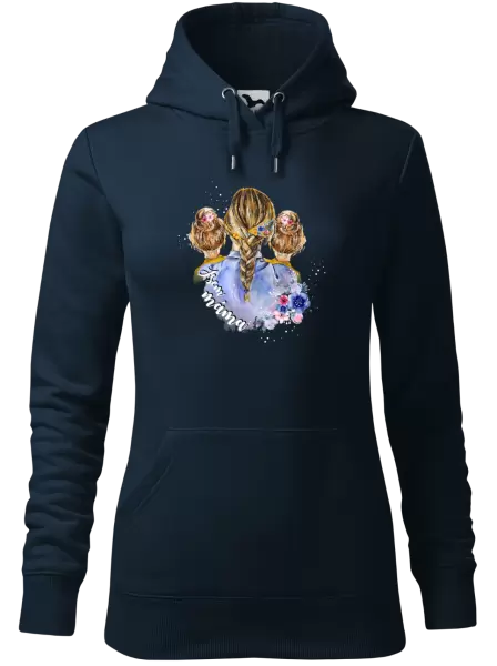 Dámská mikina Jsem máma - dvě holky