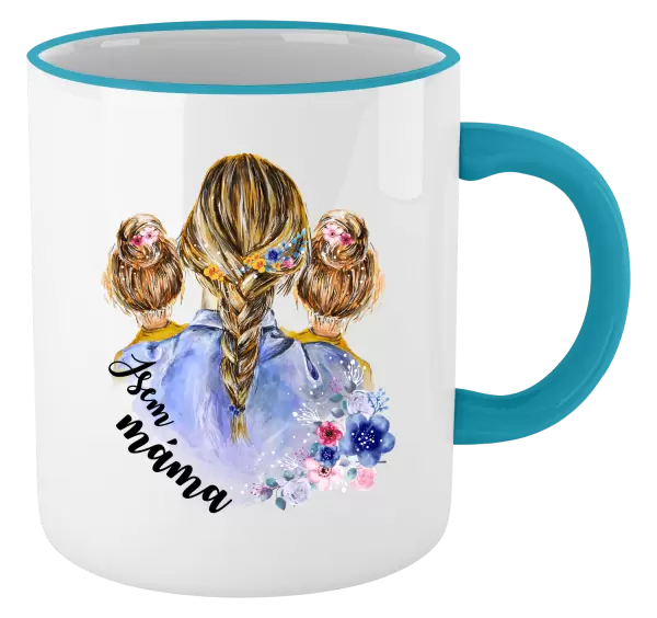 Hrnek Jsem máma - dvě holky