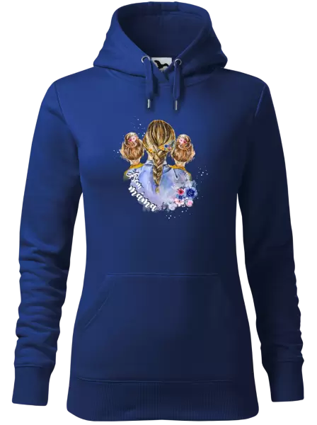 Dámská mikina Jsem máma - dvě holky