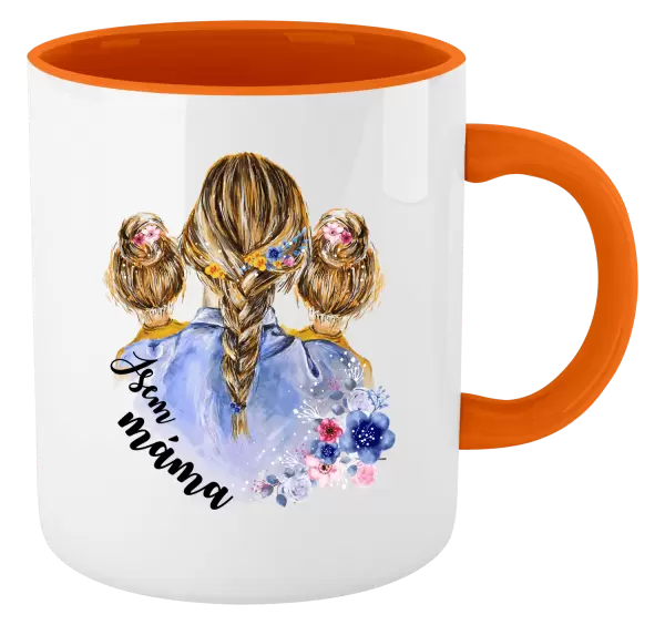 Hrnek Jsem máma - dvě holky