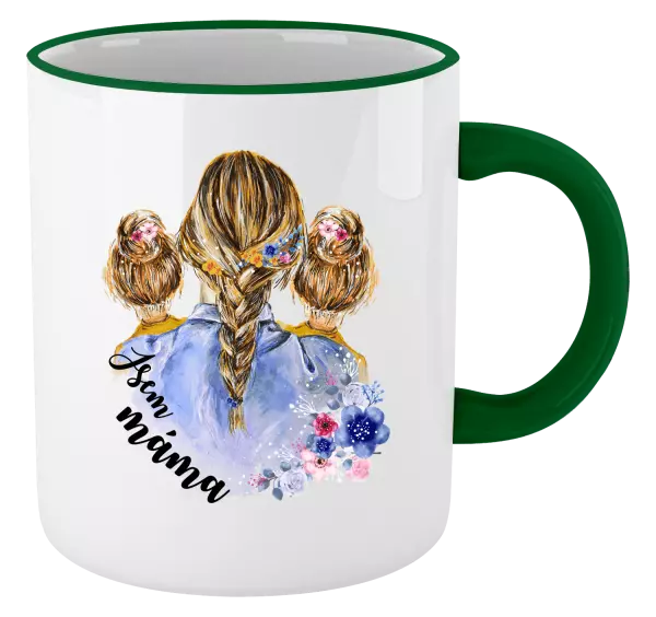 Hrnek Jsem máma - dvě holky