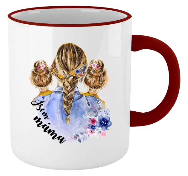 Hrnek Jsem máma - dvě holky