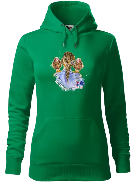 Dámská mikina Jsem máma - dvě holky