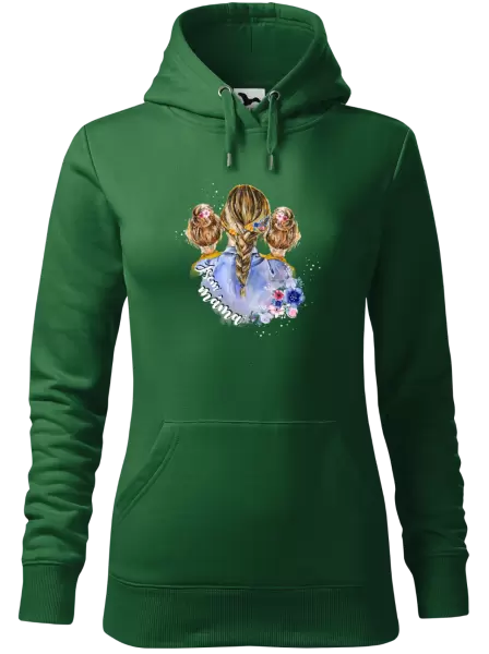 Dámská mikina Jsem máma - dvě holky