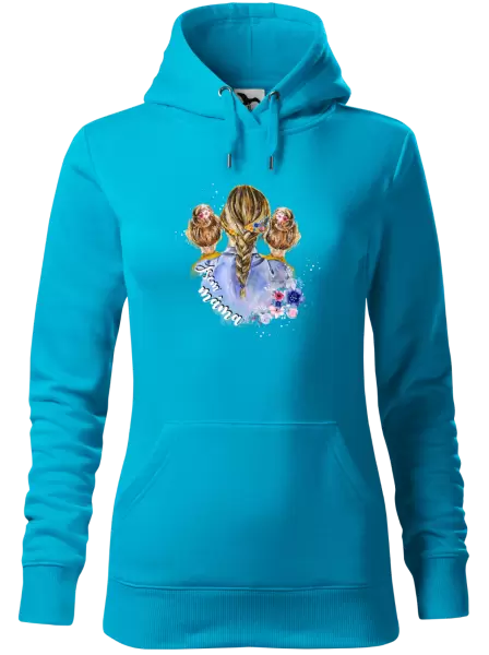 Dámská mikina Jsem máma - dvě holky
