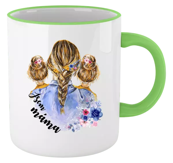 Hrnek Jsem máma - dvě holky