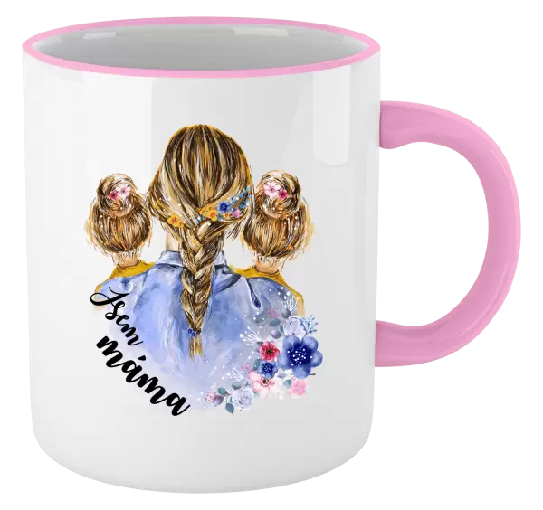 Hrnek Jsem máma - dvě holky