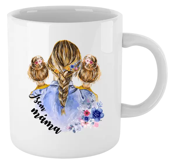 Hrnek Jsem máma - dvě holky
