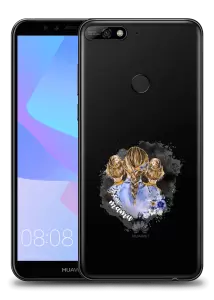 Kryt Huawei Y7 2018 Jsem máma - dvě holky
