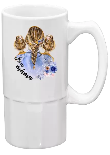 Půllitr Jsem máma - dvě holky