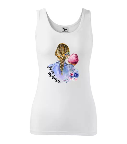 Dámské tílko Jsem máma - holčička