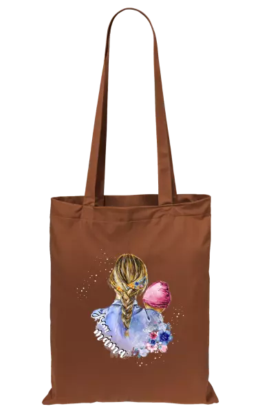 Látková taška Jsem máma - holčička