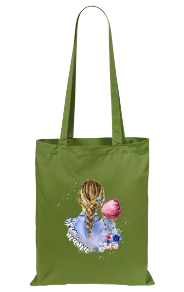 Látková taška Jsem máma - holčička