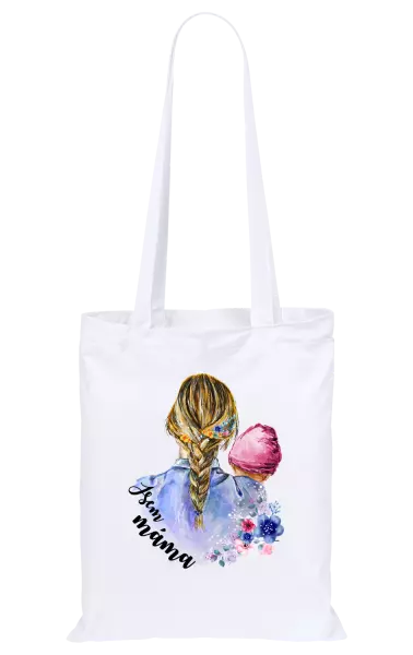 Látková taška Jsem máma - holčička