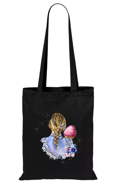 Látková taška Jsem máma - holčička