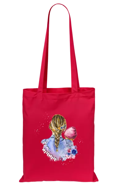 Látková taška Jsem máma - holčička