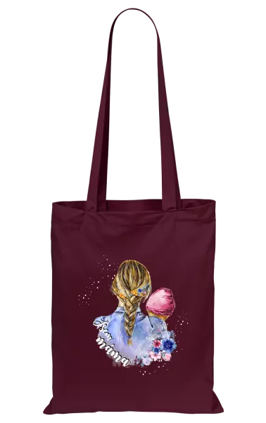 Látková taška Jsem máma - holčička