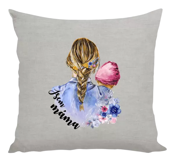 Polštář Jsem máma - holčička