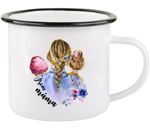 Plecháček Jsem máma - holčička a holka