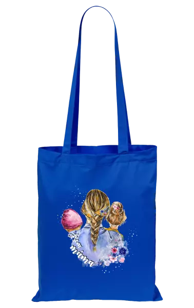 Látková taška Jsem máma - holčička a holka