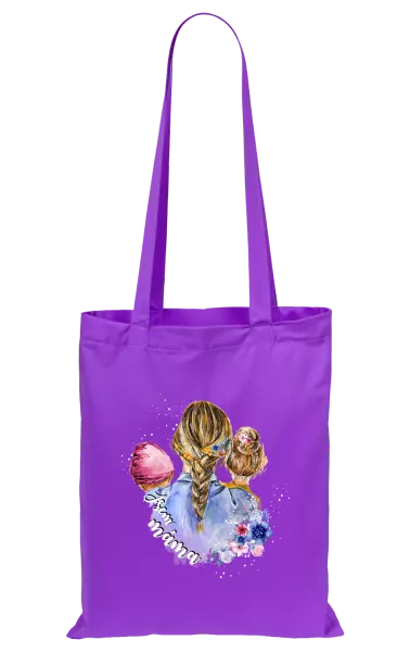 Látková taška Jsem máma - holčička a holka