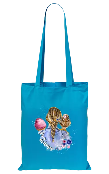 Látková taška Jsem máma - holčička a holka