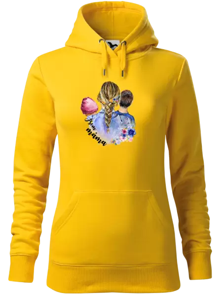 Dámská mikina Jsem máma - holčička a kluk