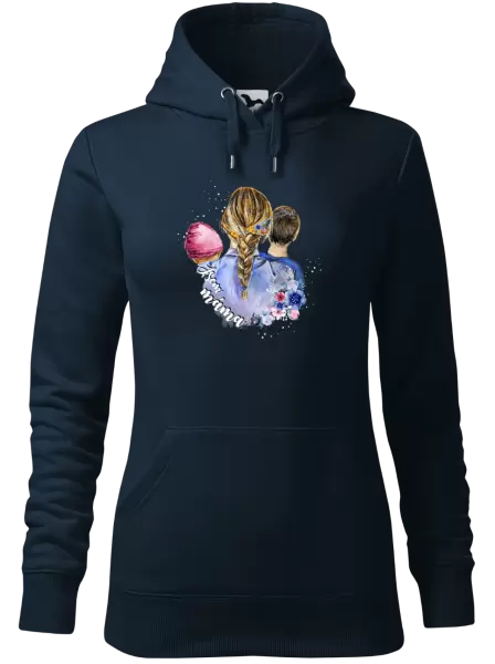 Dámská mikina Jsem máma - holčička a kluk