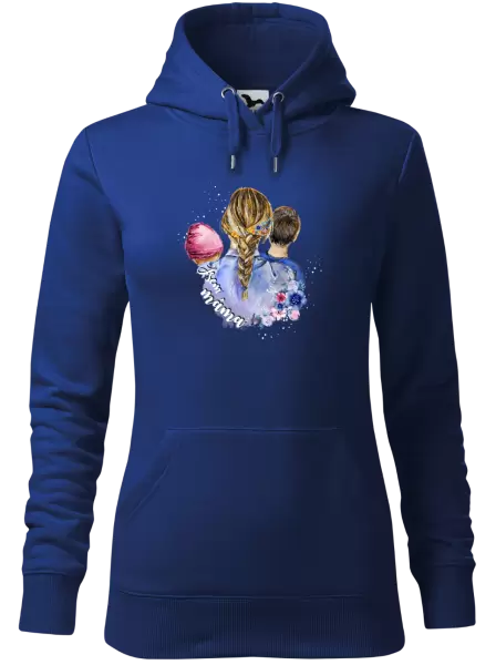 Dámská mikina Jsem máma - holčička a kluk