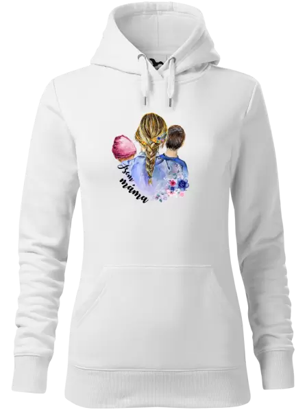 Dámská mikina Jsem máma - holčička a kluk