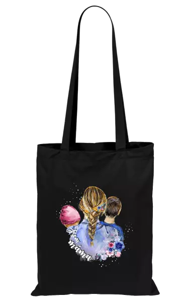 Látková taška Jsem máma - holčička a kluk