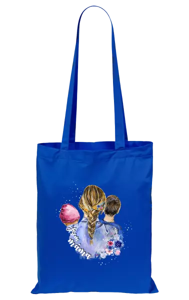 Látková taška Jsem máma - holčička a kluk