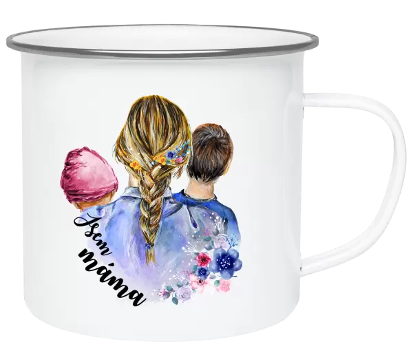 Plecháček Jsem máma - holčička a kluk