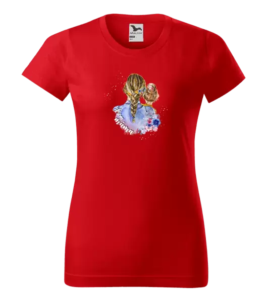 Dámské tričko Jsem máma - holka