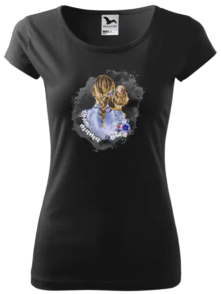 Dámské tričko Jsem máma - holka