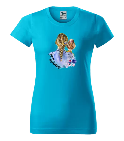 Dámské tričko Jsem máma - holka