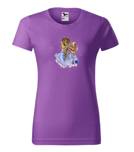 Dámské tričko Jsem máma - holka