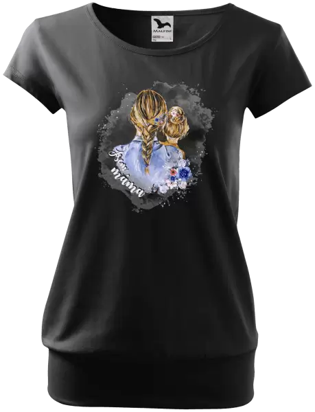 Dámské tričko Jsem máma - holka